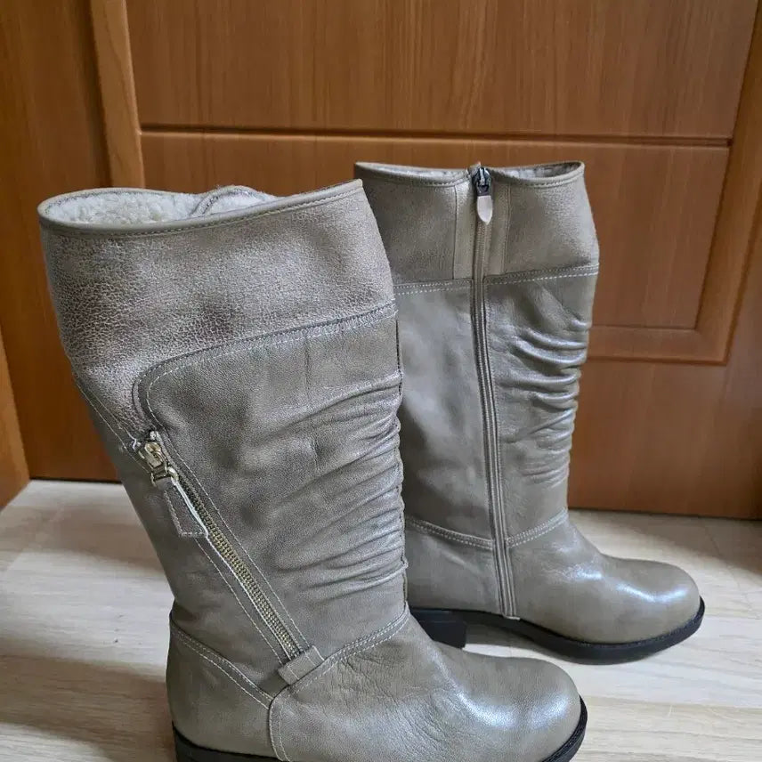 [BUNJANG] ELIZABETH STUART Goat Leather Long Boots / (새상품) ELIZABETH STUART염소가죽 롱부츠 245~250mm