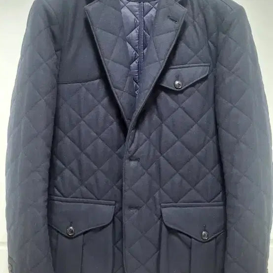 [BUNJANG] Polo Ralph Lauren Navy Quilted Jacket (M) / 폴로 랄프로렌 네이비 퀼팅 자켓 m
