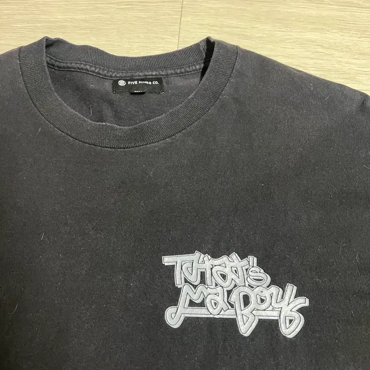[BUNJANG] Five Nines Co. Youth State Of Mind T-Shirt Black / 블랙 Youth State Of Mind 반팔 티셔츠