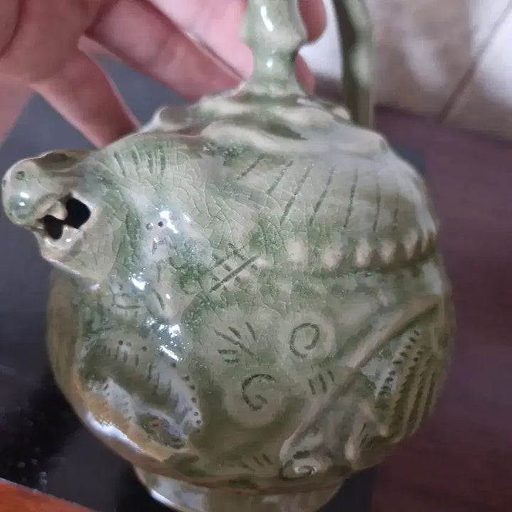 [BUNJANG] Haetae Celadon Ink Stone / 해태 주전자 연적