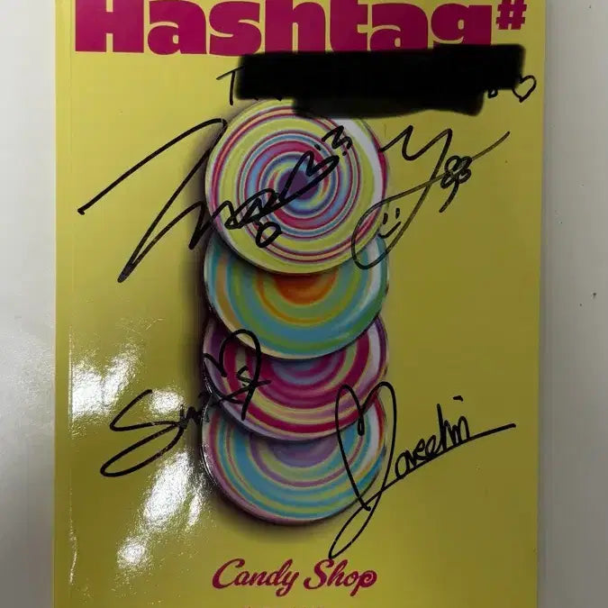 [BUNJANG] Candy Shop 1st Mini Album Signed / Candy Shop 1st Mini Album (친필싸인) 판매합니다.
