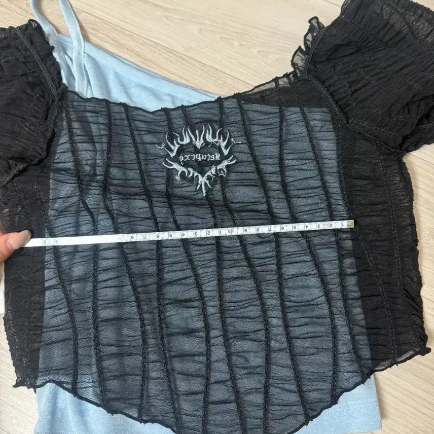 [BUNJANG] Hong Young-ki EXE Crop Top Set / 홍영기 셋업이엑스이 크롭탑 세트