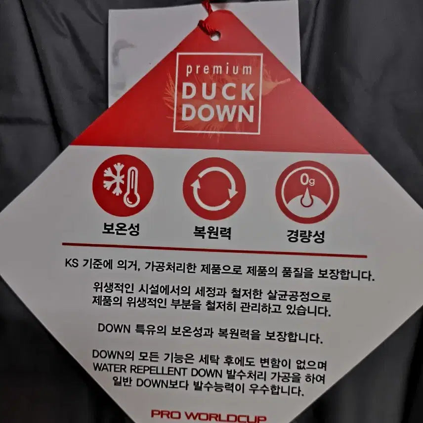 [BUNJANG] Men's Lightweight Down Jacket / 남성100사이즈 경량패딩 새상품 오리털 점퍼