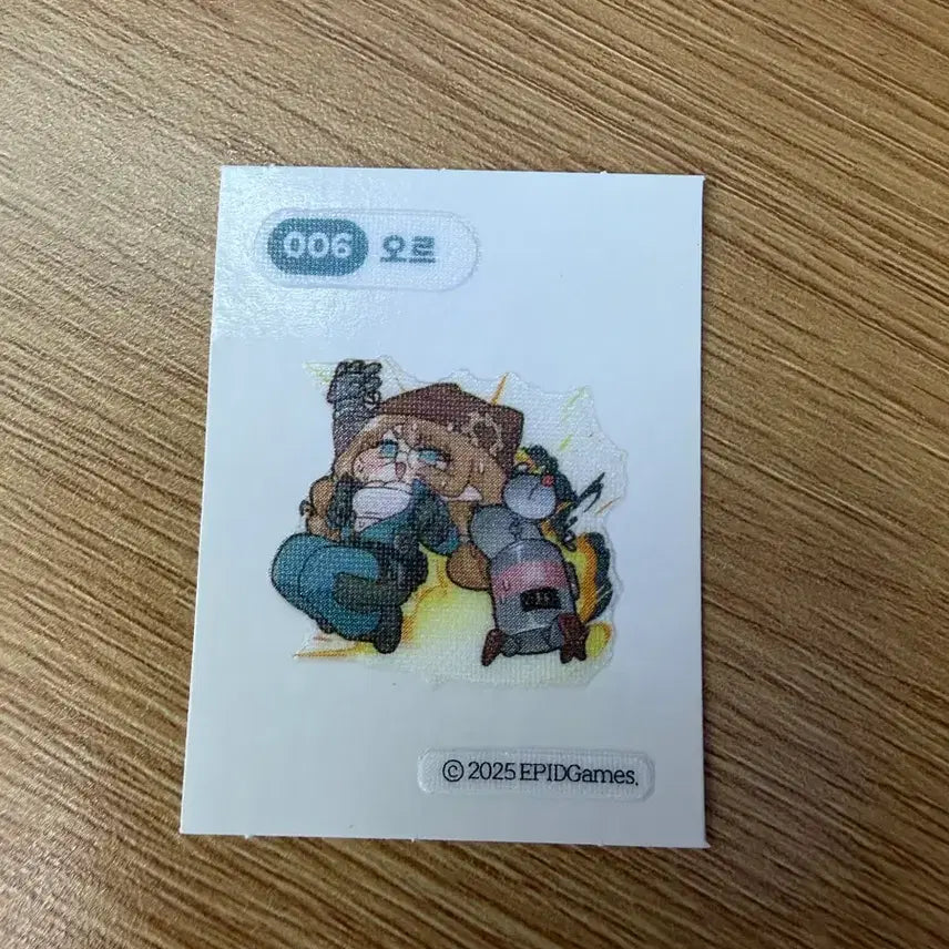 [BUNJANG] Trickcal Sticker Or 006 / 트릭컬 띠부씰 오르 006