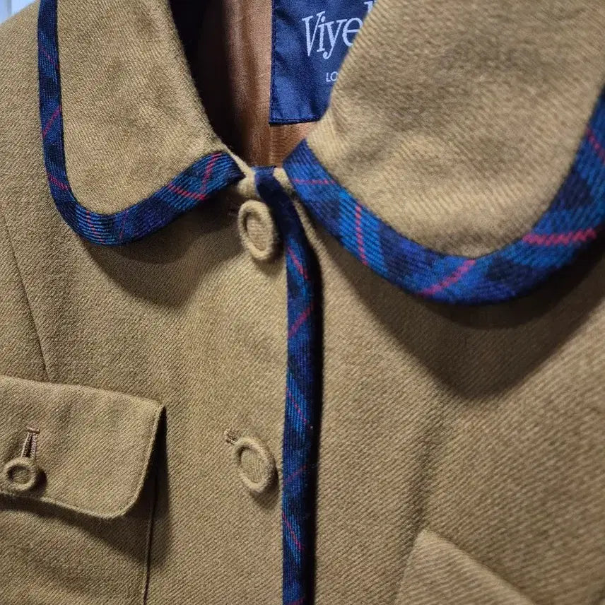 [BUNJANG] Viyella Vintage Brown Jacket / (세일)JPN빈티지. Viyella. 브라운 자켓