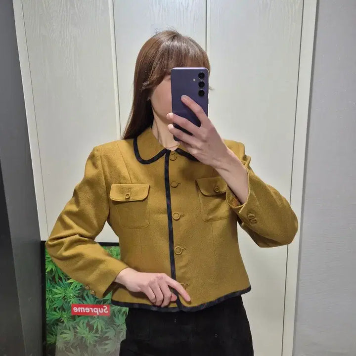 [BUNJANG] Viyella Vintage Brown Jacket / (세일)JPN빈티지. Viyella. 브라운 자켓