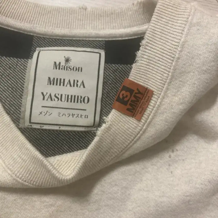 [BUNJANG] Mihara Yasuhiro Layered Sweatshirt / 미하라 야스히로 맨투맨 셔츠 레이어드 46 팝니다