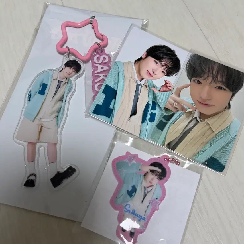 [BUNJANG] NCT WISH Sakuya Acrylic Keyring Bundle Set / SET 엔시티위시 아워위시 일본 굿즈 사쿠야 아크릴키링 미개봉 일괄 양도