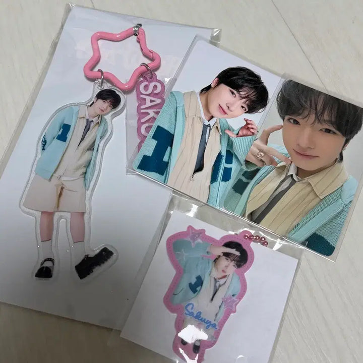 [BUNJANG] NCT WISH Sakuya Acrylic Keyring Bundle Set / SET 엔시티위시 아워위시 일본 굿즈 사쿠야 아크릴키링 미개봉 일괄 양도