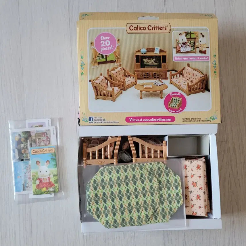 [BUNJANG] Sylvanian Families Country Living Room Set / 실바니안 패밀리 북미판 컨트리 리빙룸 거실 세트