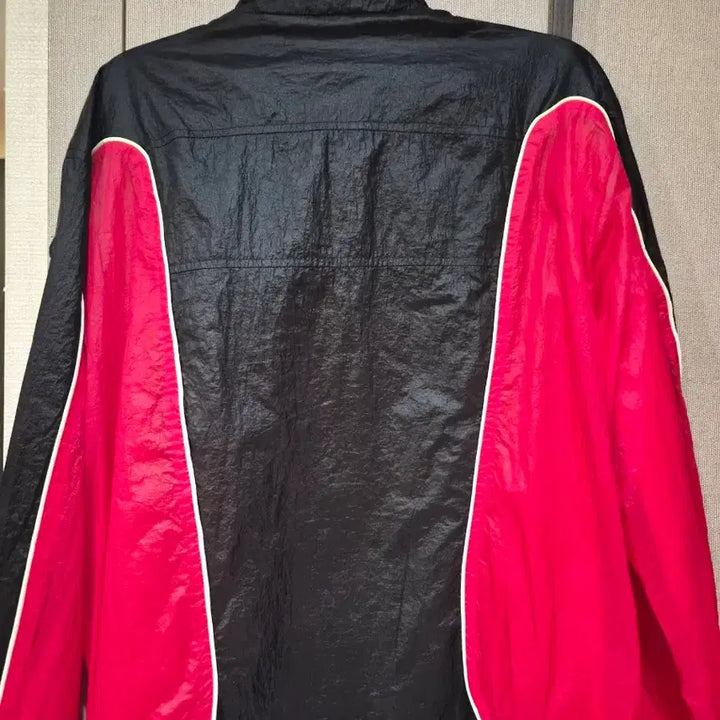 [BUNJANG] Diesel J-BLINK Windbreaker / 디젤 J블링크 블랙/레드 윈드브레이커