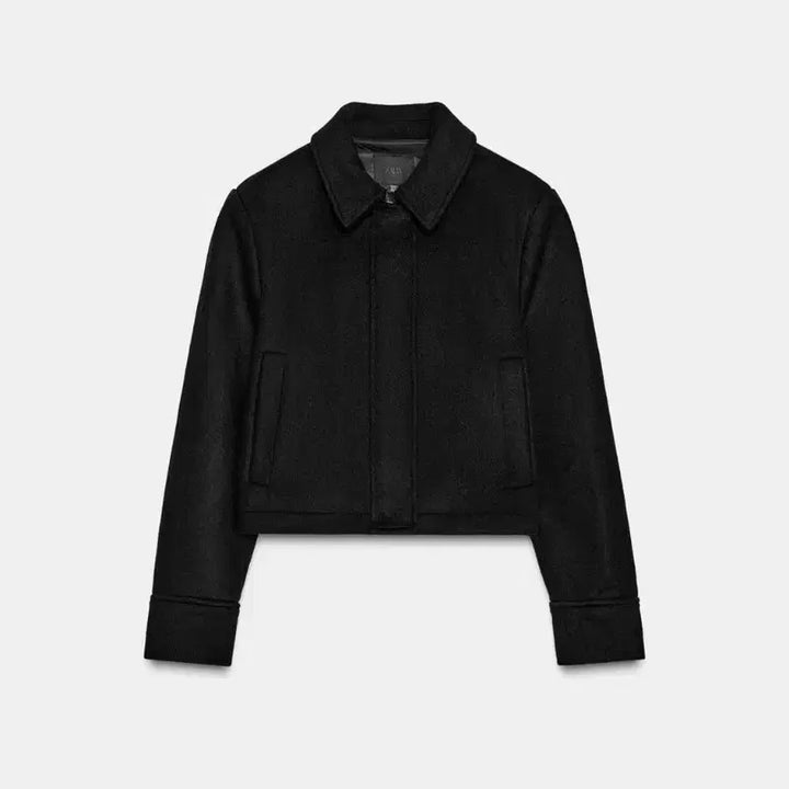 [BUNJANG] ZARA Women's Wool Pocket Jacket / 자라 여성 울 자켓 블랙 (새상품)