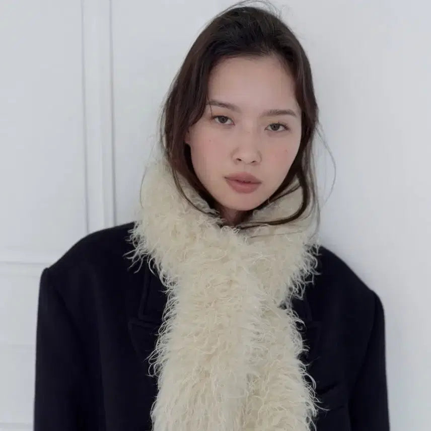 [BUNJANG] Ders Faux Fur Muffler / ders  키바 퍼 머플러
