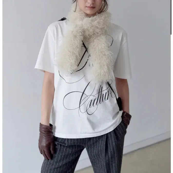 [BUNJANG] Ders Faux Fur Muffler / ders  키바 퍼 머플러