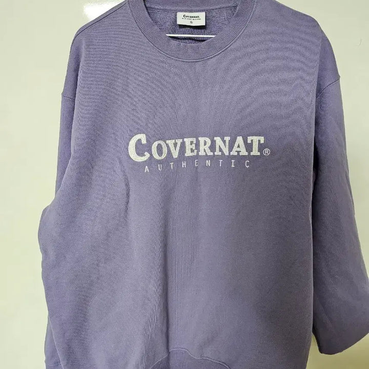 [BUNJANG] Covernat Purple Sweatshirt XL / 커버낫 퍼플 맨투맨 티셔츠 XL