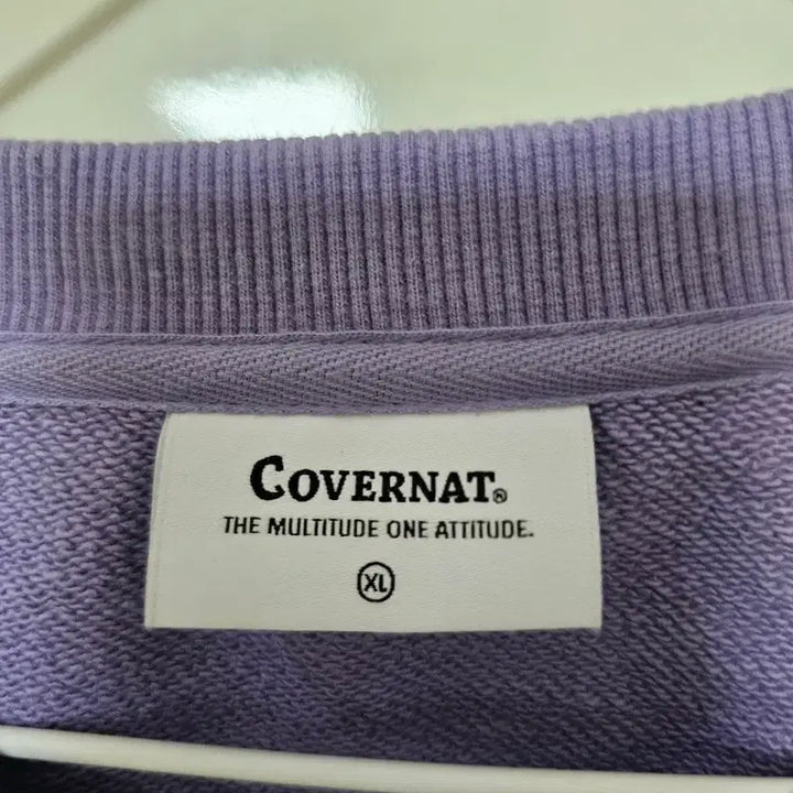 [BUNJANG] Covernat Purple Sweatshirt XL / 커버낫 퍼플 맨투맨 티셔츠 XL