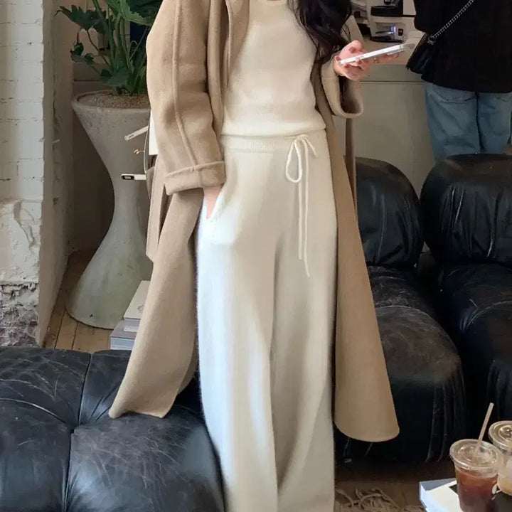 [BUNJANG] Leplaign New York Handmade Short Coat / 르플레인 뉴욕 핸드메이드 코트