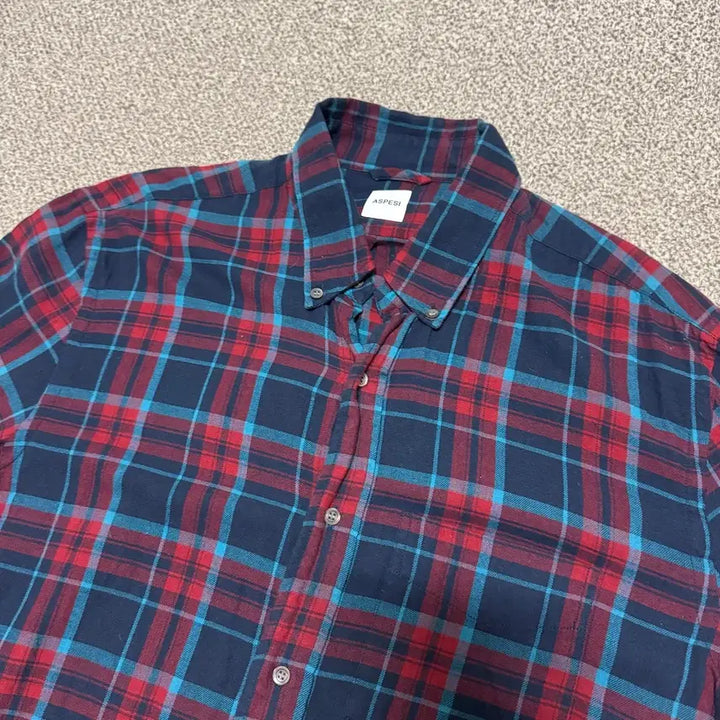 [BUNJANG] L ASPESI 아스페시 체크 셔츠 남방 / L ASPESI 아스페시 체크 셔츠 남방