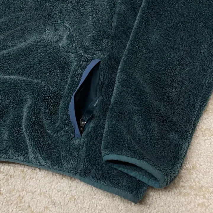 [BUNJANG] L.L.Bean 90s Snap Fleece Pocket Pullover Jacket / [우먼L] 90s L.L.Bean 스냅 플리스 포켓 풀오버 후리스 자켓