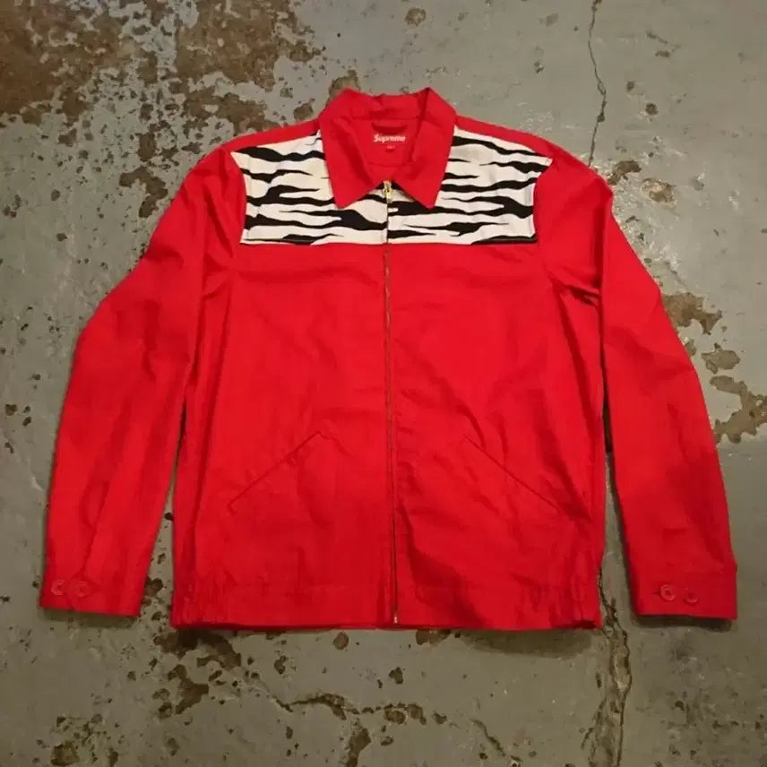 [BUNJANG] Supreme Garage Jacket (Red) / Supreme Garage Jacket (Red)**