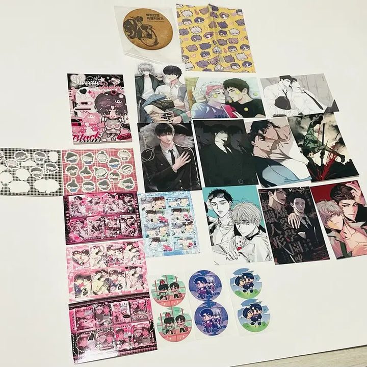 [BUNJANG] Unreleased Photocard / 밀랍블스 비공굿 + 공굿 컵홀더 프박 스티커 엽서 코스터 학생증