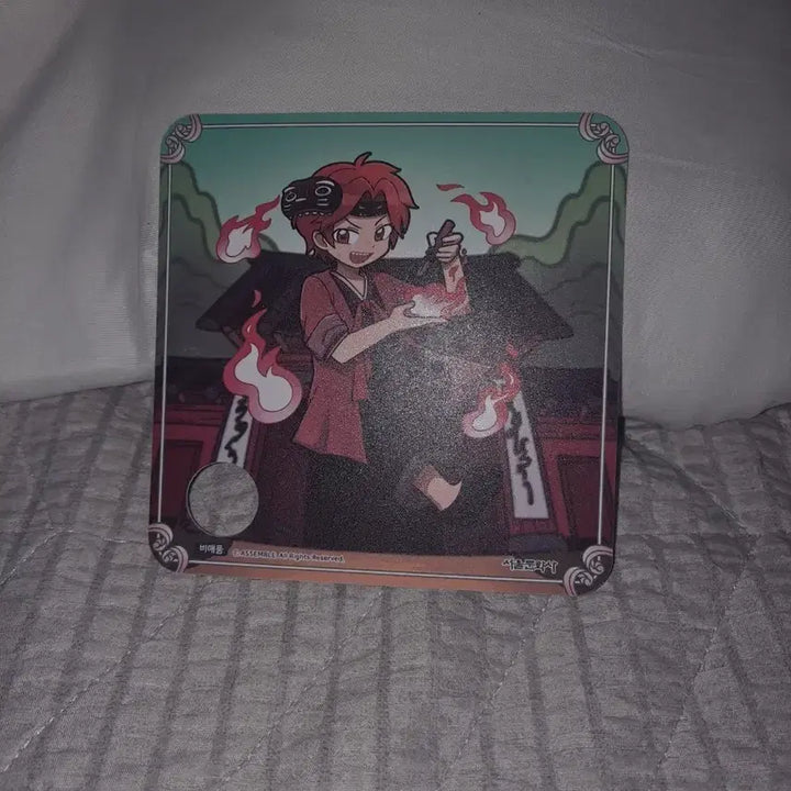 [BUNJANG] Jamtteul Mask Collector Folding Fan / 잠뜰 가면수집가 부채 판매
