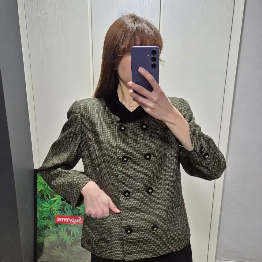 [BUNJANG] Vintage Double Button Jacket - Italian / (세일)JPN일본빈티지 더블 버튼 자켓.이태리