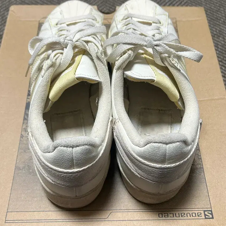 [BUNJANG] Superstar PARLEY White Sneakers / 슈퍼스타 x PARLEY 화이트