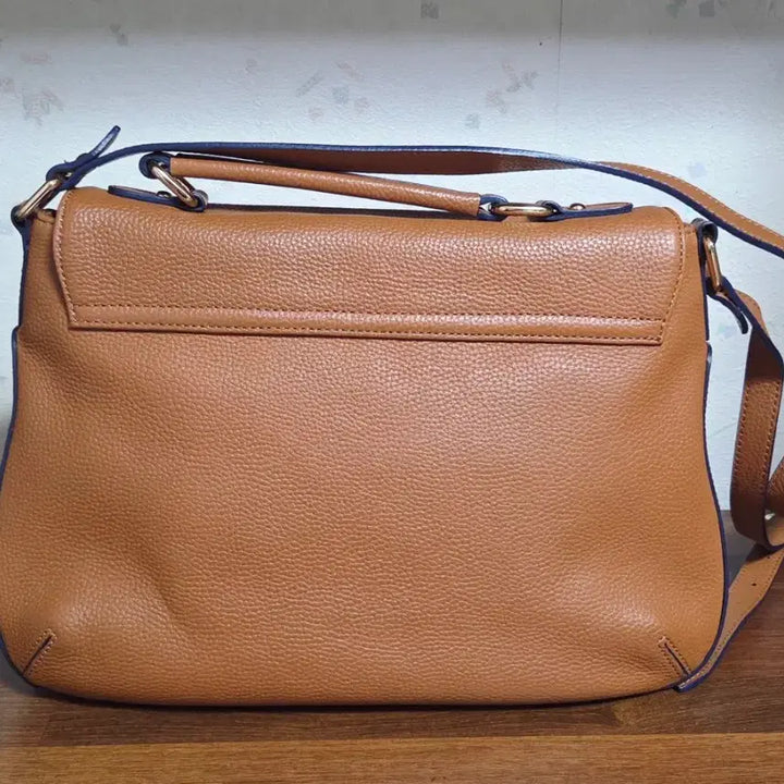 [BUNJANG] Lapalette Leather Crossbody Bag / [당일발송] 라빠레뜨 소가죽 크로스백 브라운