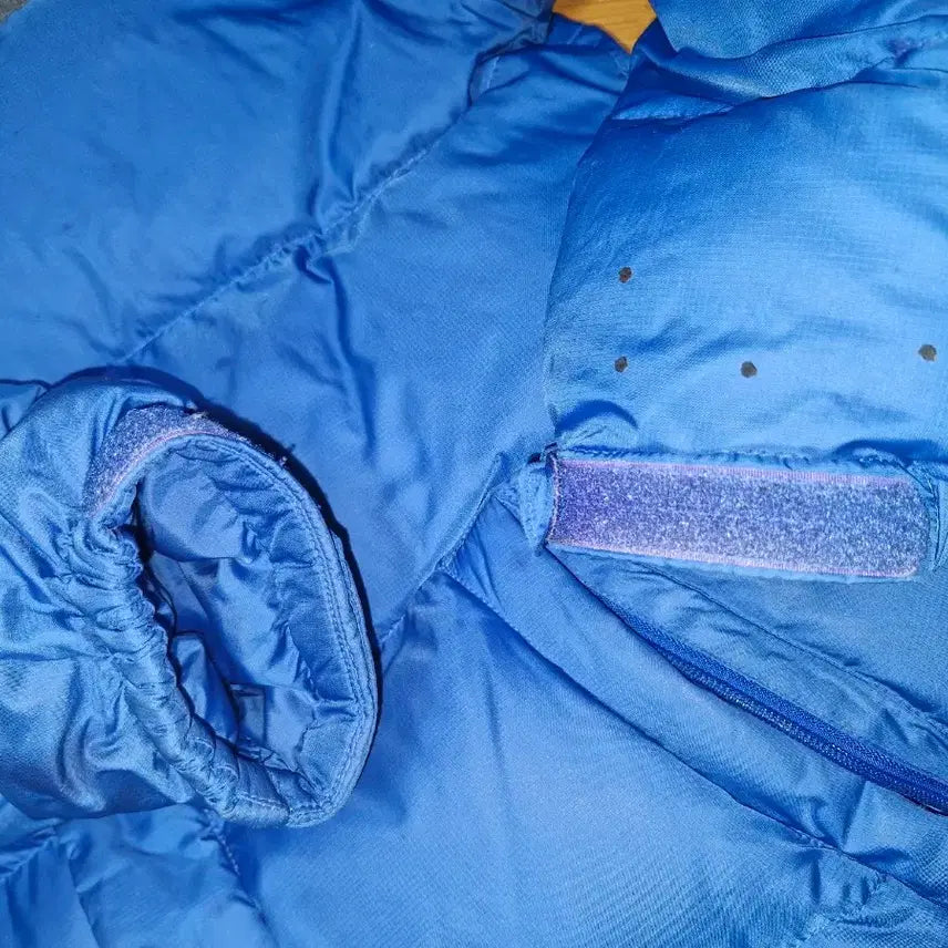 [BUNJANG] The North Face Blue/Gray Padded Jacket / 노스페이스 블루/회색 패딩 점퍼