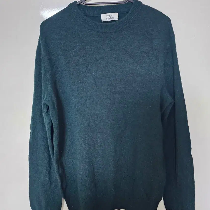 [BUNJANG] Studio Tomboy Green Knit / 스튜디오톰보이 그린 니트