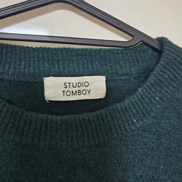 [BUNJANG] Studio Tomboy Green Knit / 스튜디오톰보이 그린 니트