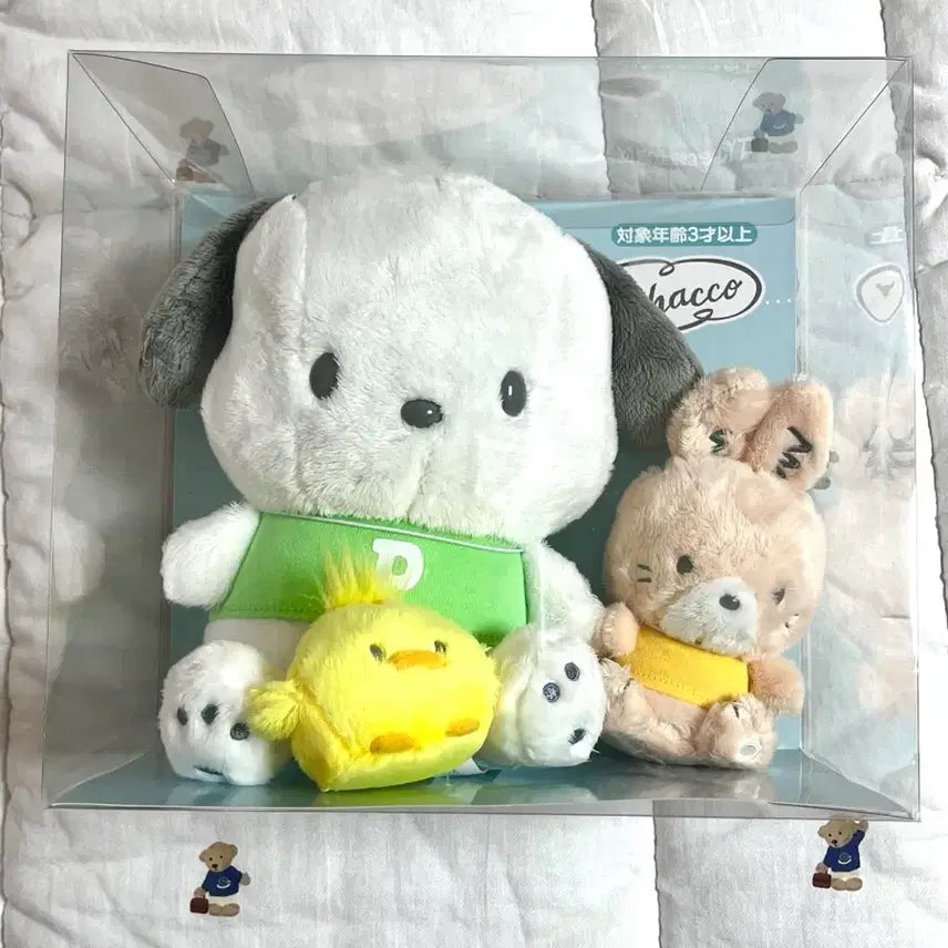 [BUNJANG] Sanrio Pochacco Spring Breeze Doll Set / 가격내림)산리오 포차코 봄바람 인형 세트