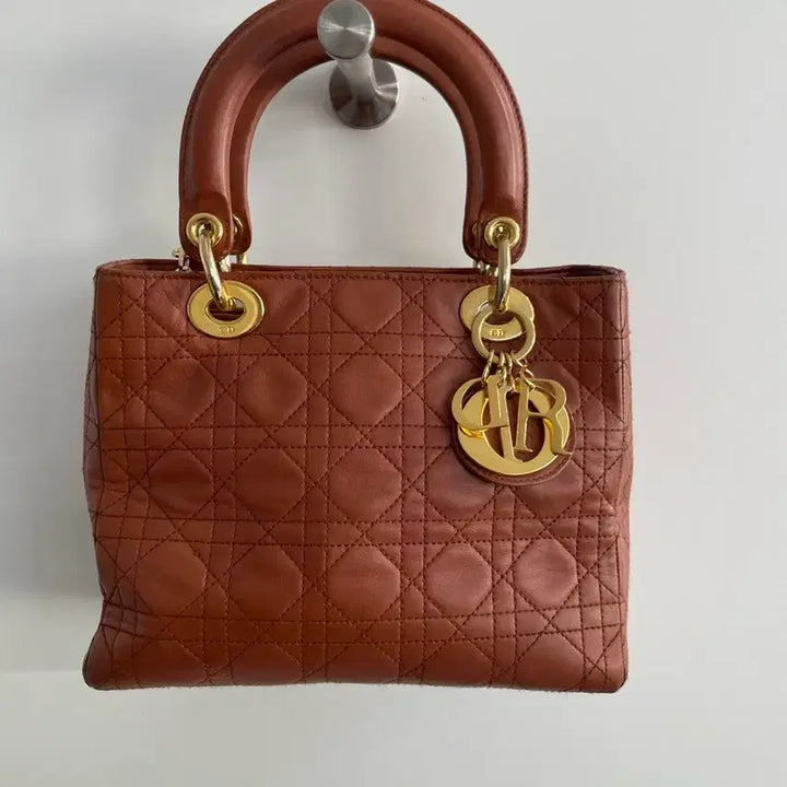 [BUNJANG] Vintage Dior Lady Bag Brown / 빈티지 디올 레이디백 브라운
