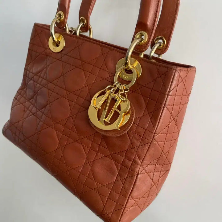 [BUNJANG] Vintage Dior Lady Bag Brown / 빈티지 디올 레이디백 브라운