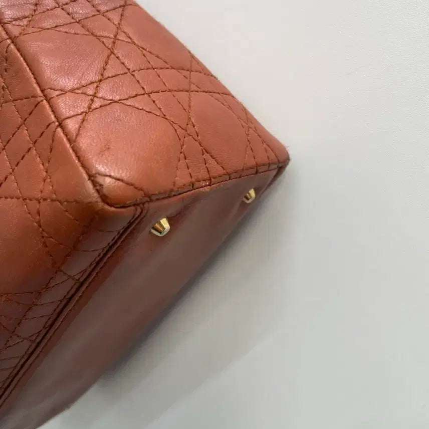 [BUNJANG] Vintage Dior Lady Bag Brown / 빈티지 디올 레이디백 브라운