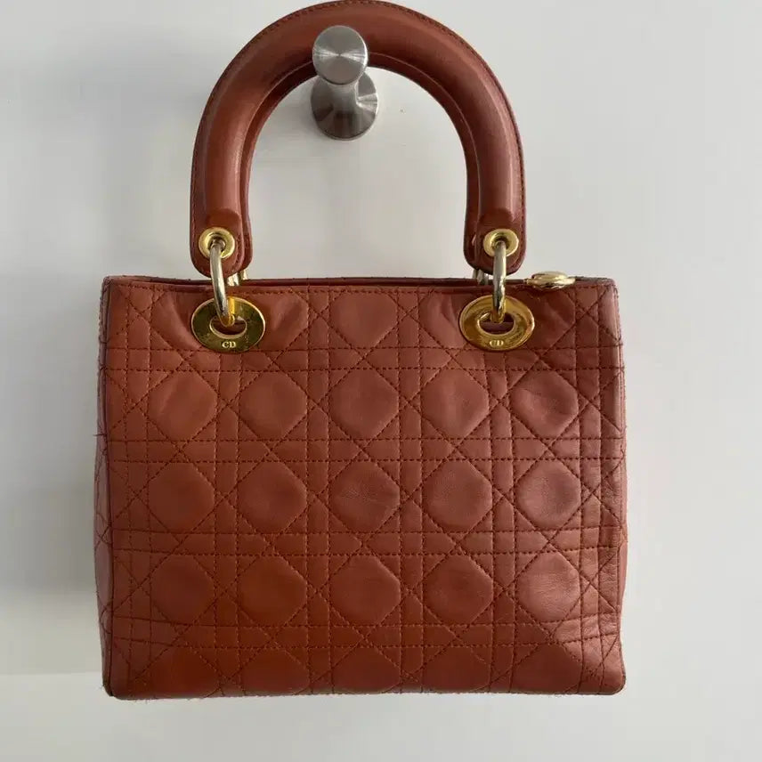 [BUNJANG] Vintage Dior Lady Bag Brown / 빈티지 디올 레이디백 브라운