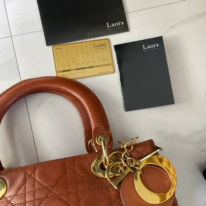 [BUNJANG] Vintage Dior Lady Bag Brown / 빈티지 디올 레이디백 브라운