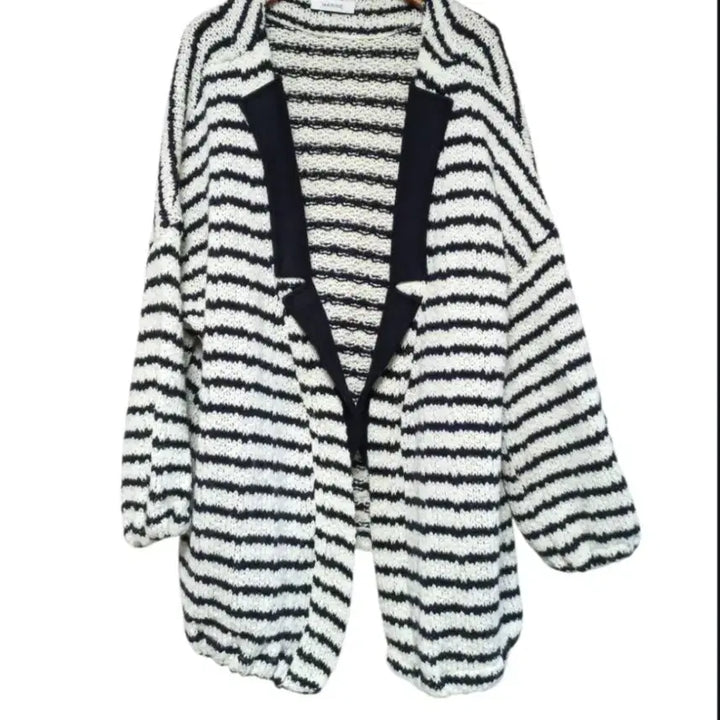 [BUNJANG] Loose Fit Collar Cardigan Jacket / 루즈 핏 카라 가디건 자켓