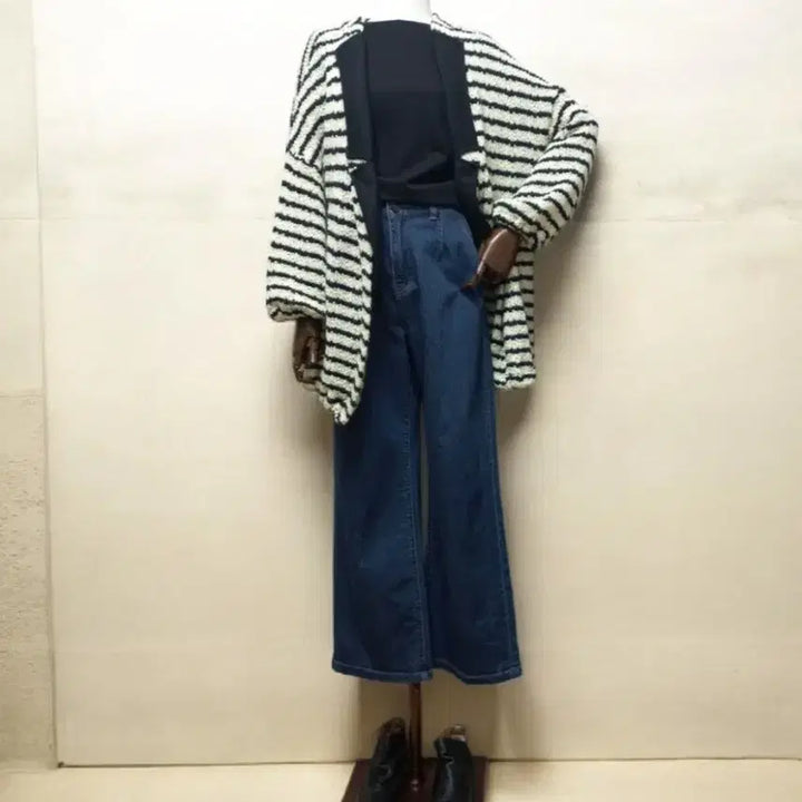 [BUNJANG] Loose Fit Collar Cardigan Jacket / 루즈 핏 카라 가디건 자켓