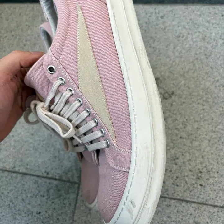 [BUNJANG] Rick Owens Rickvans Pink (Size 43) / 릭 오웬스 릭반스 핑크 (43)