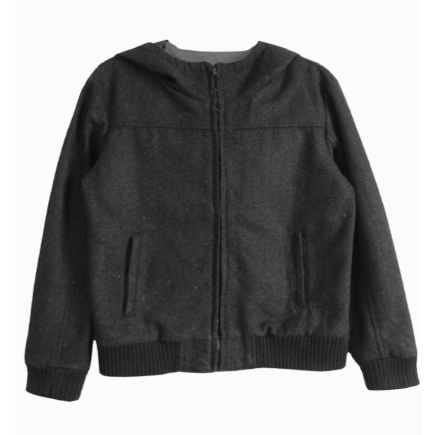 [BUNJANG] BROWNY Wool Blend Hooded Zip-Up Jacket Charcoal M / 남자 BROWNY 울혼방 후드집업자켓 M사이즈팝니나.