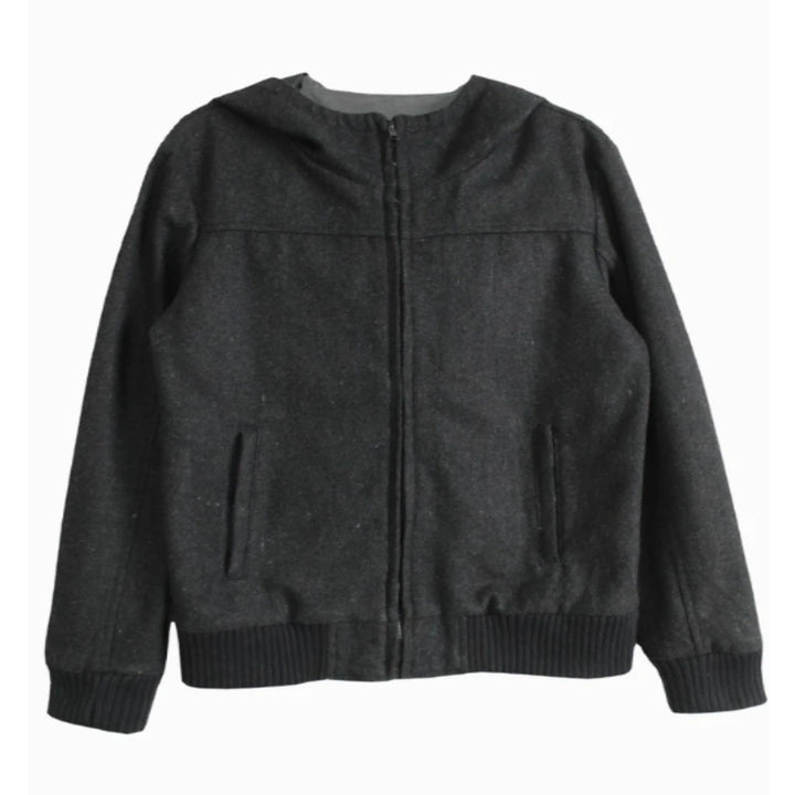 [BUNJANG] BROWNY Wool Blend Hooded Zip-Up Jacket Charcoal M / 남자 BROWNY 울혼방 후드집업자켓 M사이즈팝니나.