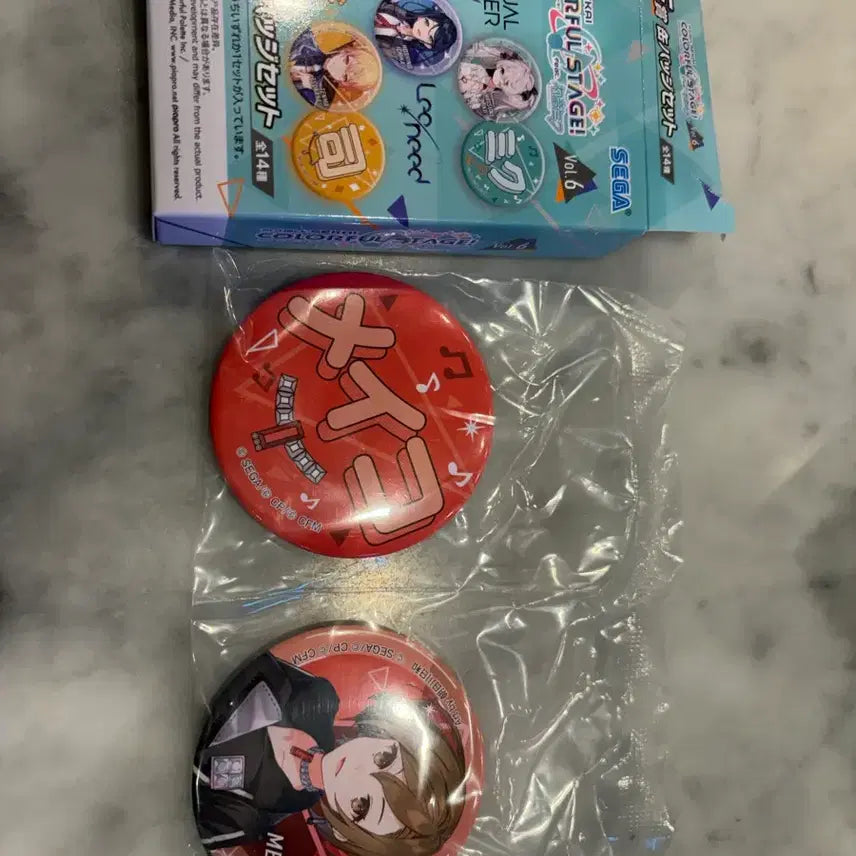 [BUNJANG] Project Sekai MEIKO Vol.6 Badge (Sealed) / 프로세카 쿠지 vol.6 메이코 뱃지 (미개봉)