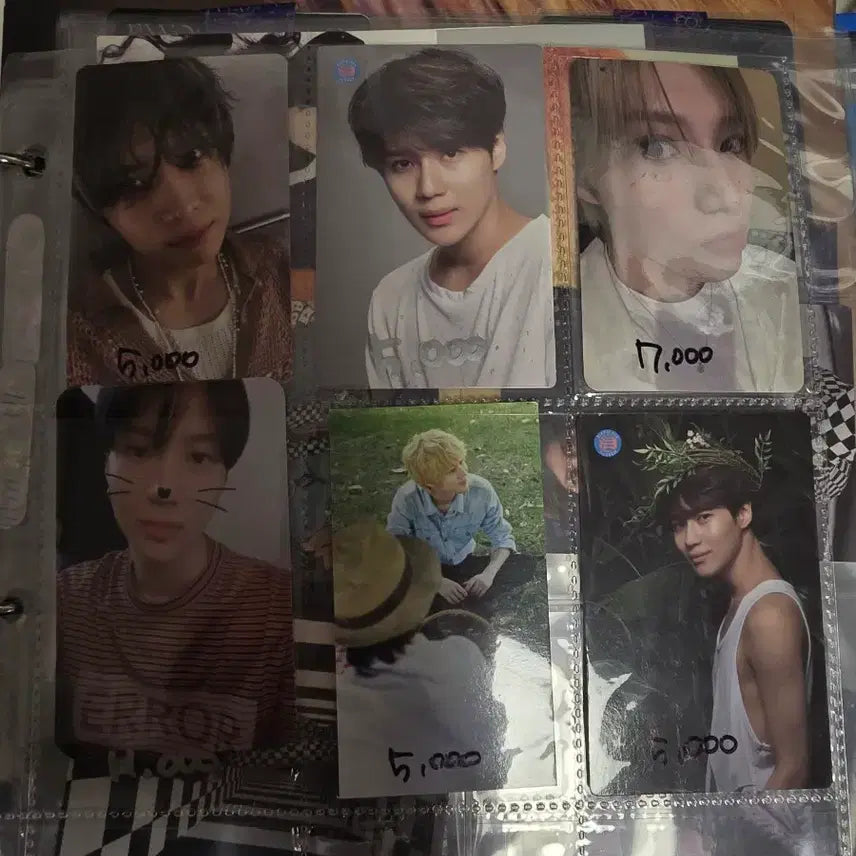 [BUNJANG] SHINee Taemin Photocard Bundle Set / 샤이니 태민 포카 세트