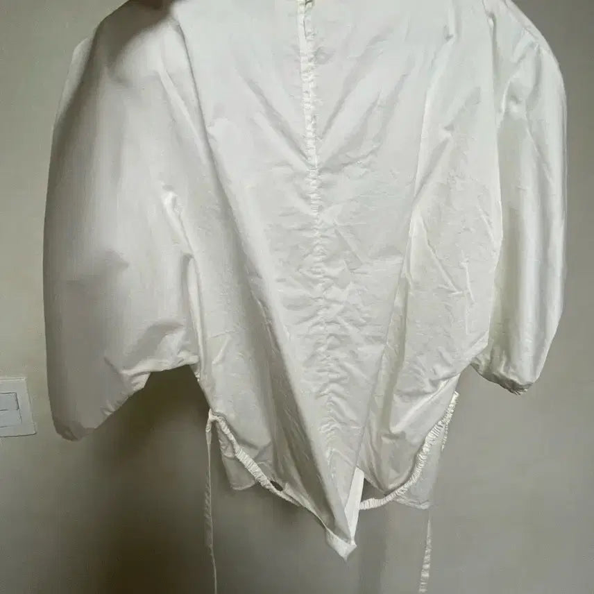 [BUNJANG] COS Belted Puff Blouse / cos 벨티드 셔츠 퍼프 블라우스