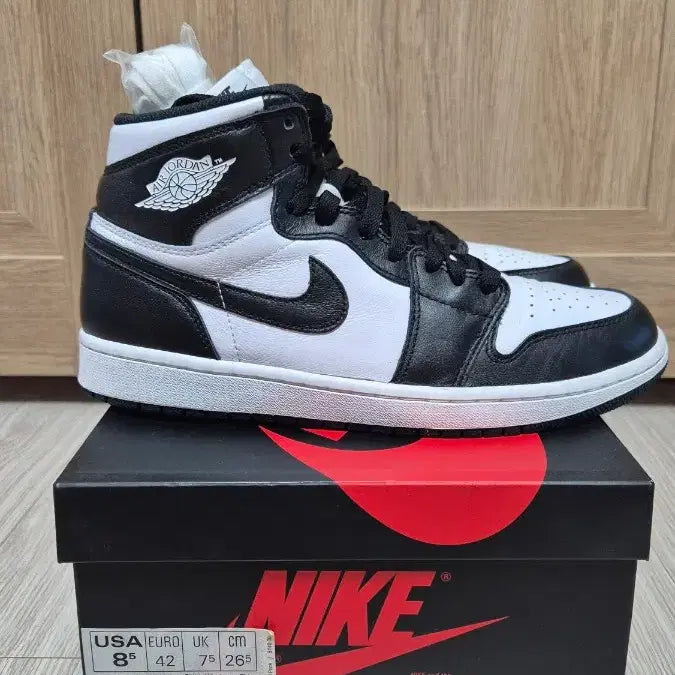 [BUNJANG] Jordan 1 Black White (2014) / [265] 조던1 범고래 (2014)