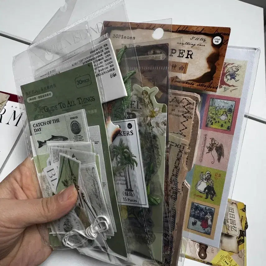 [BUNJANG] Vintage Stationery Bundle / 빈티지 다꾸 일괄