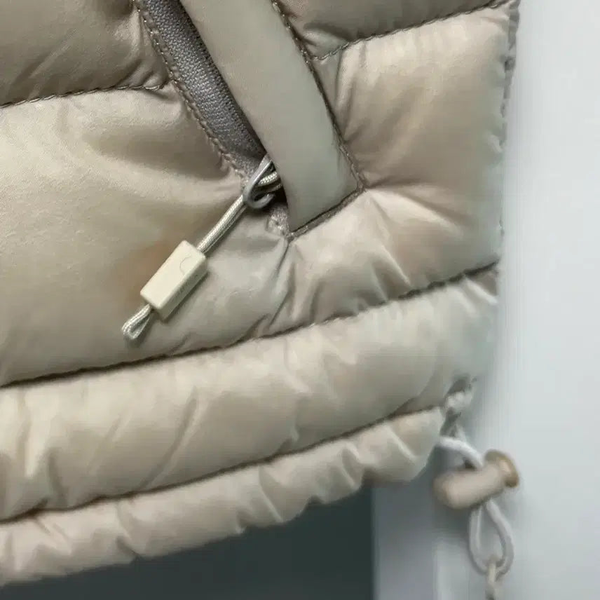 [BUNJANG] Danton Ivory Padded Vest (Size 34) / [미개봉 새제품 ] 단톤 DANTON 패딩조끼 아이보리(34사이즈)