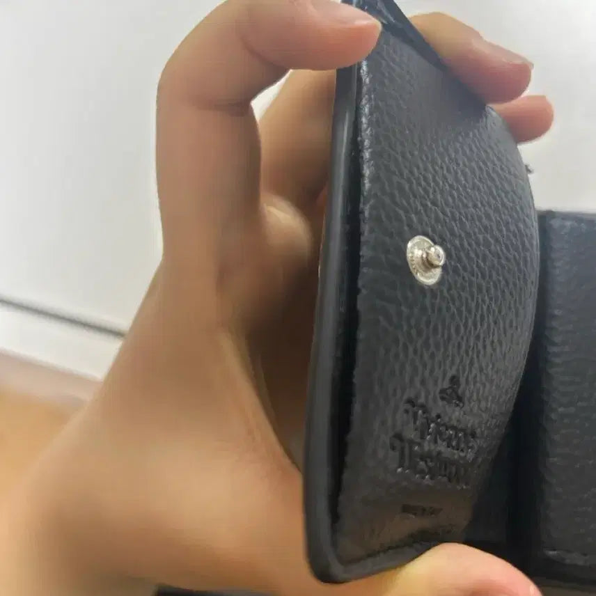 [BUNJANG] Vivienne Westwood Black Wallet / 비비안웨스트우드 반지갑 블랙
